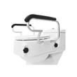 Inaltator WC cu capac, manere de sustinere rabatabile, reglabil pe inaltime, inaltime reglabila 6 cm, 10 cm, 14 cm,  AT 51204