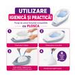 Pungi igienice cu pad superabsorbant pentru scaun WC și ploscă, set 20 bucăți, TMS 798 ELVA