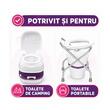 Pungi igienice cu pad superabsorbant pentru scaun WC și ploscă, set 20 bucăți, TMS 798 ELVA
