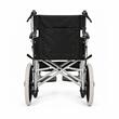 Scaun cu rotile ultra-ușor, pliabil, 41 cm, max. 80 kg, TMS 203L LIVON, negru