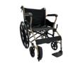 Scaun rulant pliabil din oțel CML-979BJ-46, șezut 46 cm, max. 100 kg
