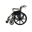 Scaun rulant pliabil din oțel CML-979BJ-46, șezut 46 cm, max. 100 kg