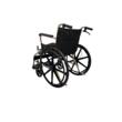 Scaun rulant pliabil din oțel CML-979BJ-46, șezut 46 cm, max. 100 kg