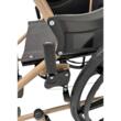 Scaun rulant pliabil din oțel CML-979BJ-46, șezut 46 cm, max. 100 kg