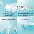 Irigator Bucal Panasonic EW1211W845, 1400 Impulsuri/min, 2 Duze inclus, Alb/Albastru
