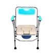 Scaun cu WC de camera pliabil, reglabil pe inaltime, din aluminiu CMB 7900L max. 180kg