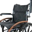 Scaun cu rotile ultrausor din aluminiu, pliabil, cu manere rabatabile, sezut 46 cm, max. 120kg, CML 05 LABJ-20