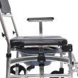 Scaun cu WC de camera cu roti si masuta, aluminiu, max. 100kg, CMB 808LH