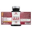 Fier Bisglicinat Premium, 71.80 mg, 60 Capsule Vegane