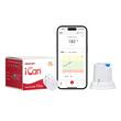 Sistem de monitorizare continuă a glucozei iCan i3 – senzor CGM cu transmisie Bluetooth, autonomie 15 zile