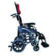 Scaun cu rotile Premium VIP 515, șezut 45cm – rabatare hidraulică stabilă, previne escarele și susține corect întregul corp, max. 115 kg