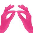Manusi nitril, Nitrylex nepudrate, Magenta