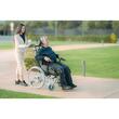 Scaun rulant tip fotoliu cu înclinare „DIONE I”, reglabil complet, max. 150 kg