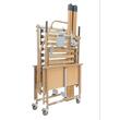 Pat electric spital / bolnavi, reglabil pe inaltime si pe sectiuni, 4 motoare ECO 221234 somiera lemn