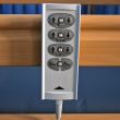 Pat electric spital / bolnavi, reglabil pe inaltime si pe sectiuni, 4 motoare ECO 221234 somiera lemn
