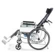 Scaun cu rotile pliabil, multipozabil, cu vas de toaleta detasabil, CML 208 GC-46  