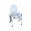 Scaun cu toaleta / WC cu manere rabatabile, reglabil pe inaltime, max. 130kg, RP 783