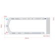 Pungi sterilizare autosigilante PRIMA 90×250 mm – indicator autoclav, 100 bucăți