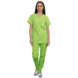 Pantaloni unisex verde fistic 374