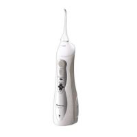 Irigator Bucal Panasonic EW 1411H845, Acumulator, Curatare Pungi Parodontale, Alb/Argintiu