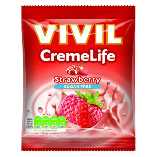 Bomboane Vivil Strawberry 60gr