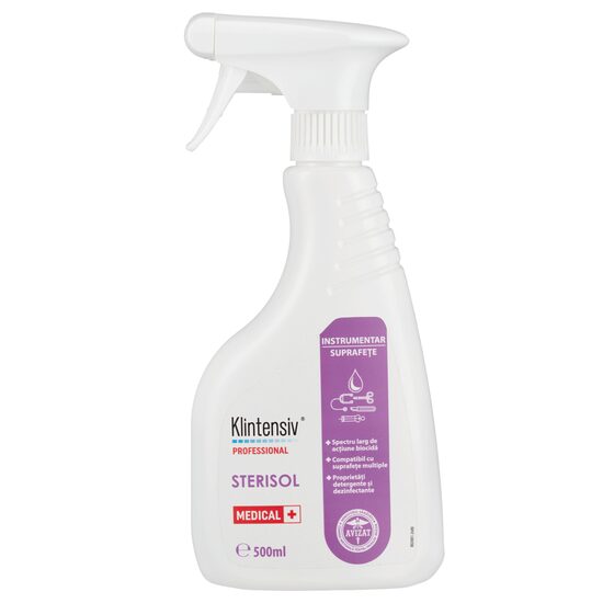 STERISOL - Dezinfectant de nivel inalt RTU, 500 ml, Klintensiv