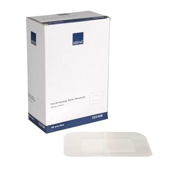 Plasturi impermeabili steril 10x15cm 40buc