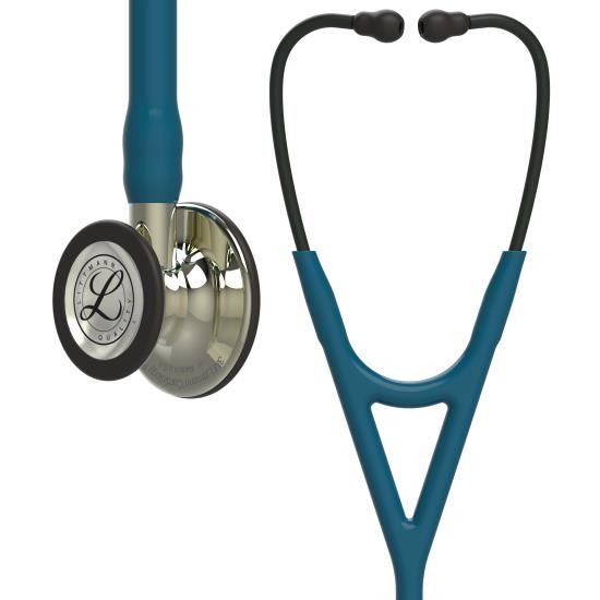 Stetoscop 3M Littmann, Cardiology IV, Champagne, Caribbean Blue 6190