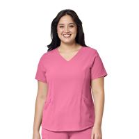 Bluza dama cu anchior, WonderWink RENEW 6134 ROSE 