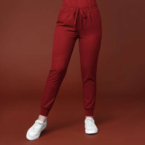 Pantaloni uniforma medicala, WonderWink Thrive, 5122-BURG M