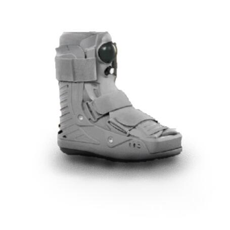 Orteza de glezna Air Walker scurt, gri