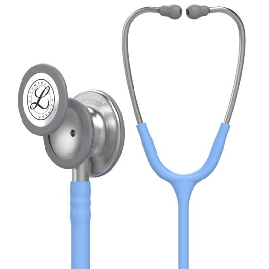 Stetoscop Littmann 3M Classic III, tub Blue Ciel, 5630