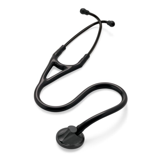 Stetoscop Littmann 3M Master Cardiology, capsula neagra, tub negru, 2161