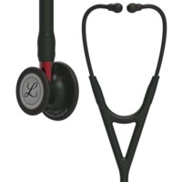Stetoscop Littmann 3M Cardiology IV, capsula neagra, tub negru, 27 inch, 6200