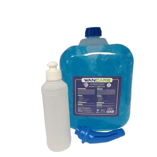 Gel ecografie / ECG / EKG / ecograf  Wancare albastru, 5L