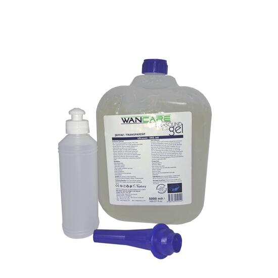 Gel ecografie / ECG / EKG / ecograf Wancare incolor, 5L