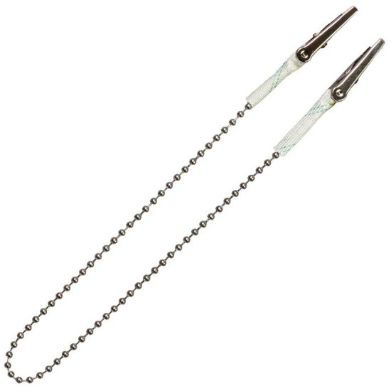 Lant metalic bavete, PRIMA, cu cleme, 42 cm