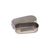 Cutie inox cu capac pentru freze si ace - nr. 1