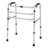 Cadru de mers pliabil din metal HC 300 – ușor, reglabil pe înălțime, antialunecare, pentru vârstnici, max. 120kg