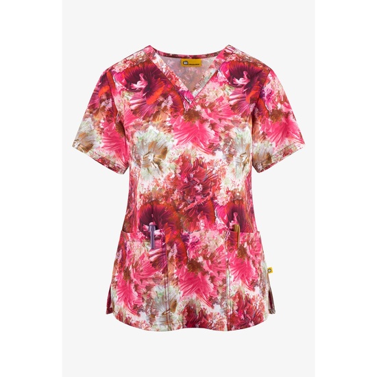Bluza uniforma medicala, WonderWink Print, 6657-PHNX