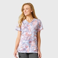 Bluza uniforma medicala WonderWink Print, 6357-STRA