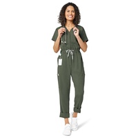 Salopeta medicala dama, WonderWink Renew 3134 OLIV