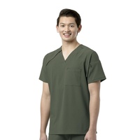 Tricou uniforma medicala barbati, WonderWink Renew, 6034-OLIVE