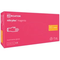 Manusi nitril, Nitrylex nepudrate, Magenta