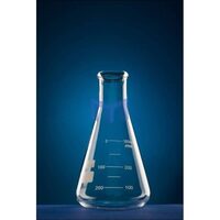 Pahar Erlenmeyer gradat