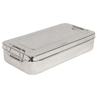 Cutie instrumentar din inox, 30 x 16 x 6 cm