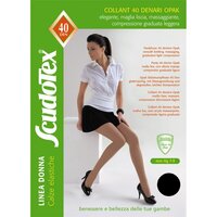 Ciorapi compresie usoara Scudotex 433 , 7-9 mmHg, 40 DEN, Negru