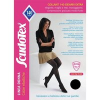 Ciorapi compresie mare Scudotex, 19-22 mmHg, 140 DEN, Negru