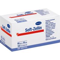 Tampoane impregnate cu alcool izopropilic Soft-zelin x 100buc 