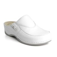 SABOTI DAMA DIN PIELE DR.BATZ FC10 WHITE